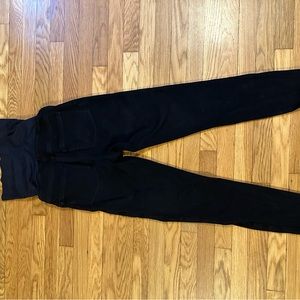 Spanx Maternity Denim pants with elastic belly band